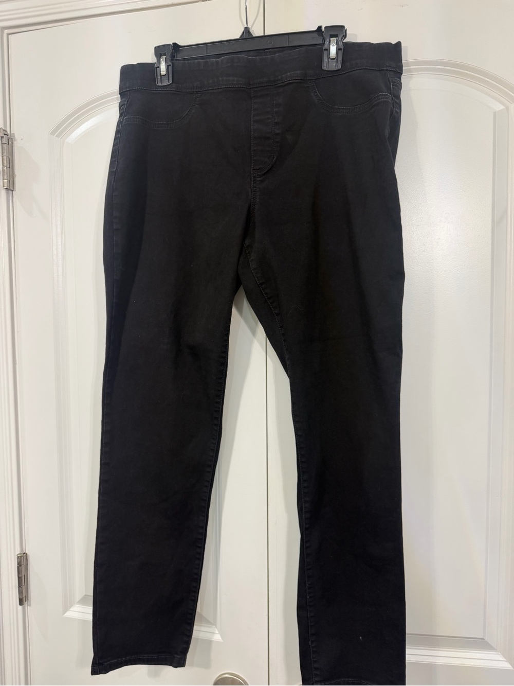 Ana Pull On Black Women's Stretch Jeans